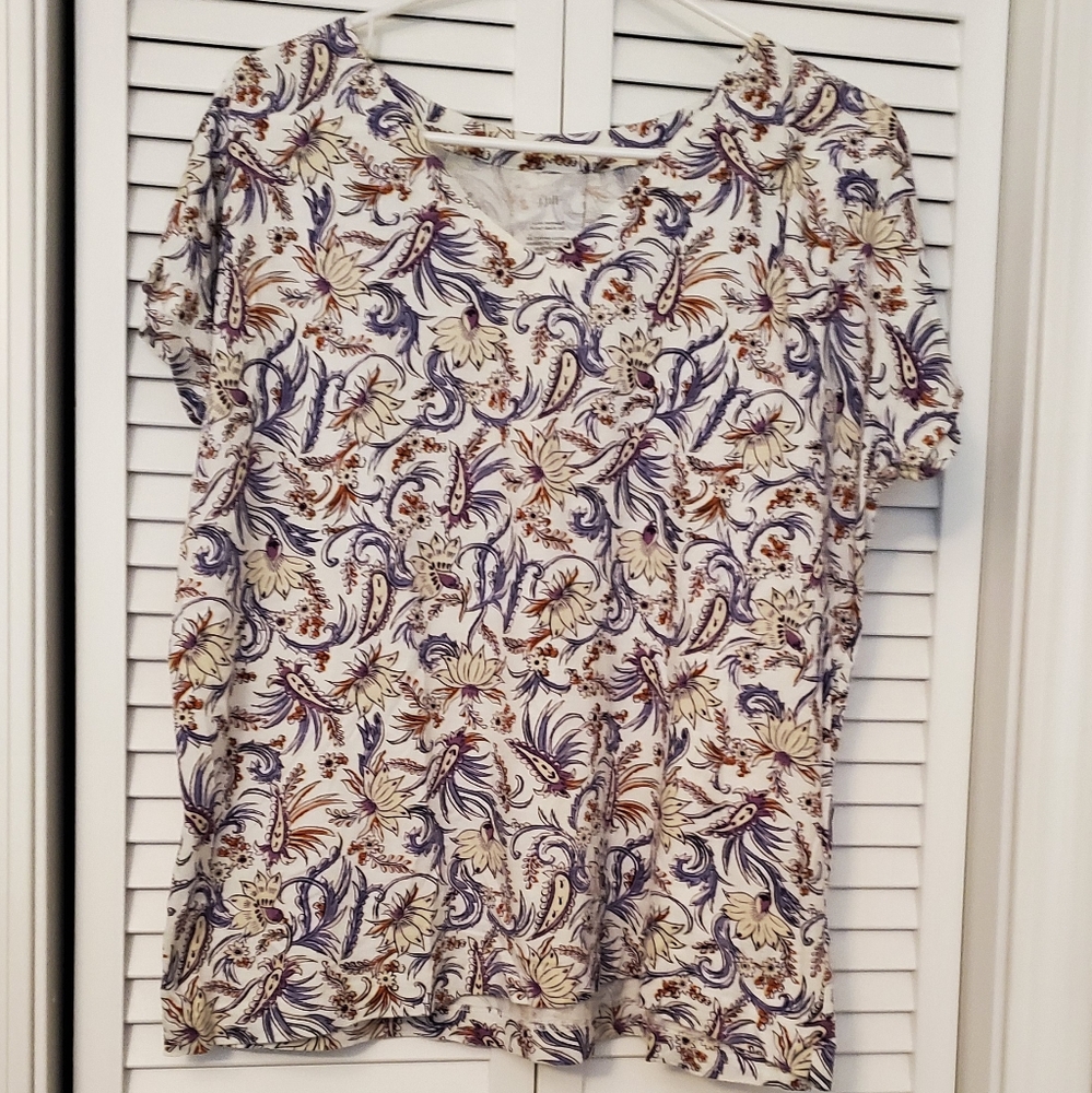 Jjill short sleeve tee